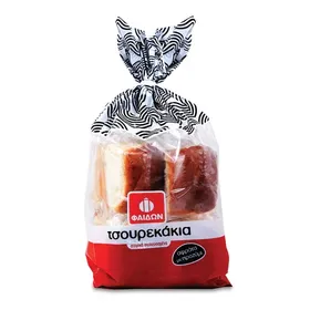 Φαίδων Τσουρεκάκια Αφράτα Με Προζύμι 320γρ.