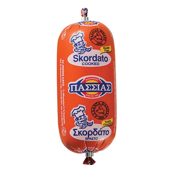 Βραστό σκορδάτο σαλάμι