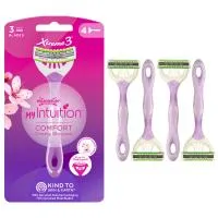 Γυναικεία ξυραφάκια μίας χρήσης Wilkinson Intuition Comfort 4 τεμ