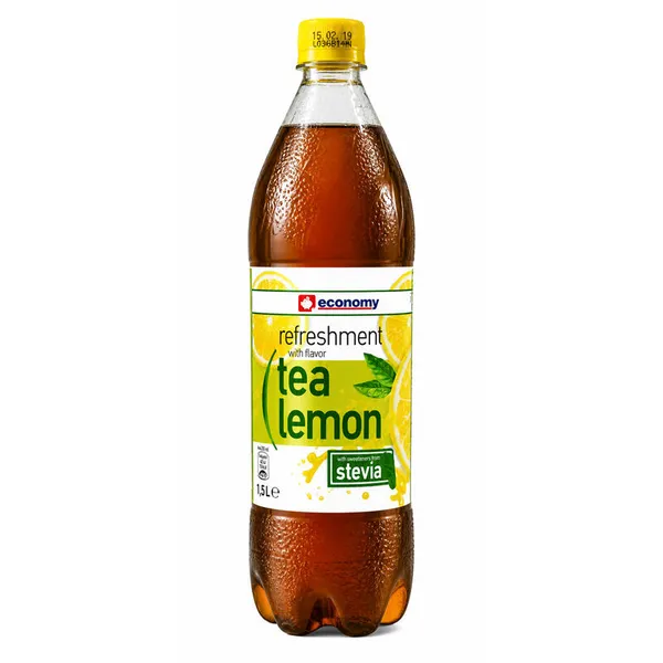 ECONOMY Ice Tea Αναψυκτικό Τσάι Λεμόνι Με Στέβια 1,5lt