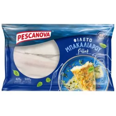 PESCANOVA ΜΠΑΚΑΛΙΑΡΟΣ POLLOCK ΦΙΛΕΤΟ MSC 425g