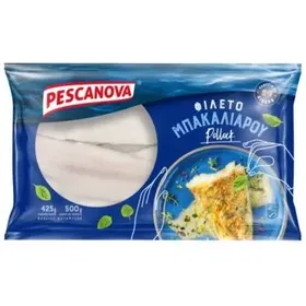 PESCANOVA ΜΠΑΚΑΛΙΑΡΟΣ POLLOCK ΦΙΛΕΤΟ MSC 425g