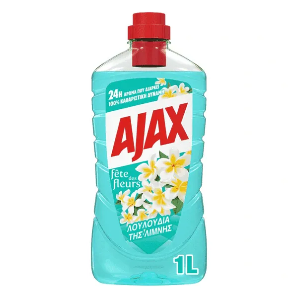AJAX Fete des Fleurs Λουλούδια της Λίμνης υγρό καθαριστικό 1lt