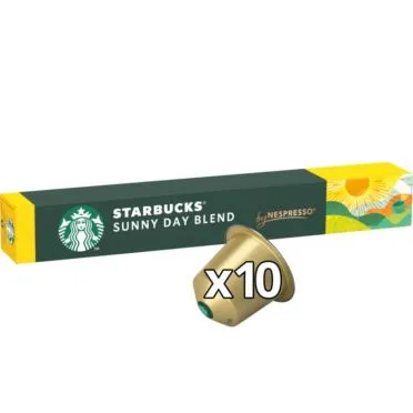 Starbucks® Sunny Day Blend by NESPRESSO® 10 κάψουλες καφέ