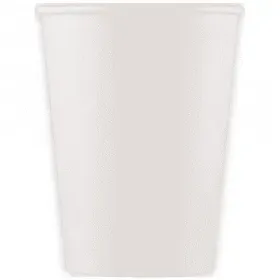 Χάρτινα Βιοδιασπώμενα Ποτήρια Λευκά 200ml 10τεμ