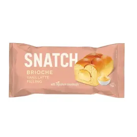 Snatch Τσουρέκι Μπριός Με Γέμιση Κρέμα Βανίλια & Προζύμι 28% 110γρ.