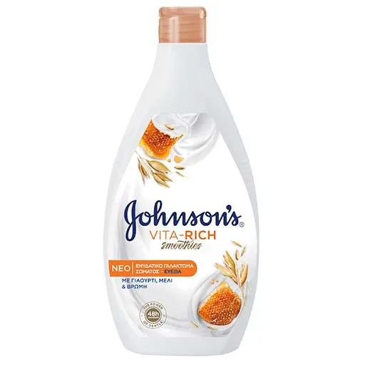 Johnson's Γαλάκτωμα Σώματος Γιαούρτι Μέλι Βρώμη 400ml