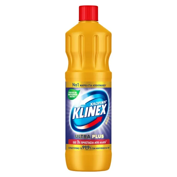 KLINEX χλωρίνη Ultra Plus Gold 2x1200ml giga pack