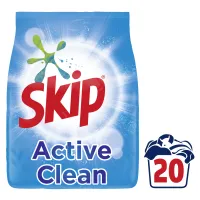 Σκόνη πλυντηρίου ρούχων Αctive Clean Skip 20μεζ.