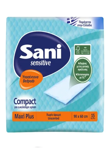 SANI Baby Sensitive Πάνες Νο5 Maxi 11-18kg 60τεμ