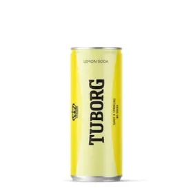 TUBORG Αναψυκτικό Σόδα Λεμόνι Κουτί 330ml