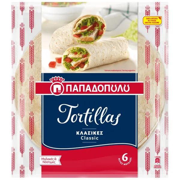 Tortillas Κλασικές 360g