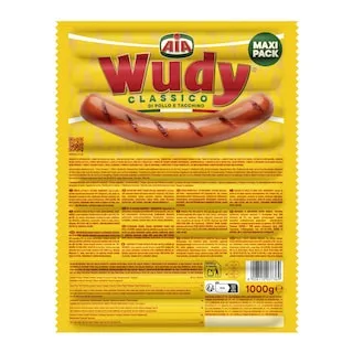 WUDY Λουκάνικα Κοτόπουλο & Γαλοπούλα 1kg