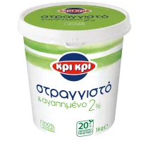 ΚΡΙ ΚΡΙ Γιαούρτι Στραγγιστό 2% Λιπαρά 1 kg