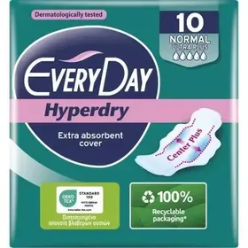 EveryDay Σερβιέτες Hyperdry NORMAL Ultra Plus 10 τεμ.