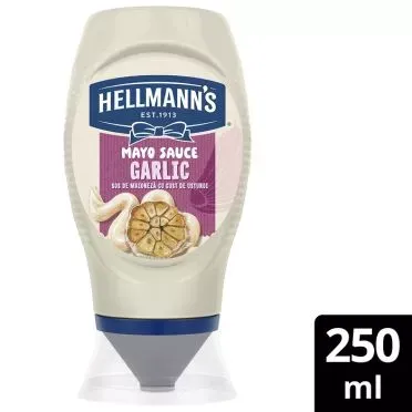 HELLMANN’S ΜΑΓΙΟΝΕΖΑ ΜΕ ΣΚΟΡΔΟ 8X250 ML
