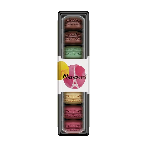 Macarons Γαλλίας Χωρίς γλουτένη 8τεμ 96g