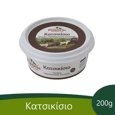 ΡΟΔΟΠΗ ΓΙΑΟΥΡΤΙ ΚΑΤΣΙΚΙΣΙΟ ΠΑΡΑΔΟΣΙΑΚΗΣ ΣΥΝΤΑΓΗΣ ΚΥΠΕΛΛΟ 4,6% 200g