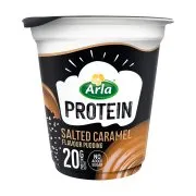 ARLA Protein Πουτίγκα με Γεύση Αλατισμένη Καραμέλα Χωρίς λακτόζη Χωρίς προσθήκη ζάχαρης 200γρ