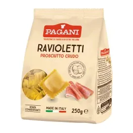 TORTELLINI FORMAGGI Με Τύρι / PROSCIUTTO CRUDO Με Προσούτο