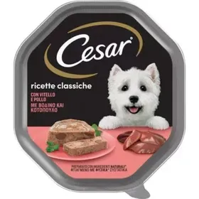Cesar Veal & Chicken 14x150g
