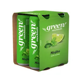 Όλα τα GREEN Mocktail 4x330ml ΜΕ ΕΚΠΤΩΣΗ 40%