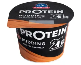 PROTEIN PUDDING 21G Με Γεύση Καραμέλα, Φουντούκι 200g