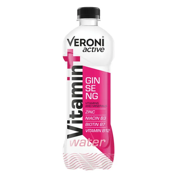 VERONI ACTIVE βιταμινούχο νερό 555ml • magnesium / ginseng / moringa