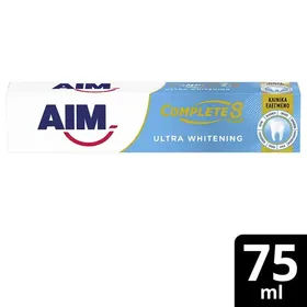 Aim Complete 8 Actions Οδοντόκρεμα Ultra White 75ml