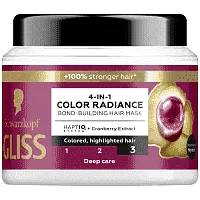 Μάσκα Μαλλιών Schwarzkopf Gliss 4-In-1 Color Radiance Bond-Building  400ml