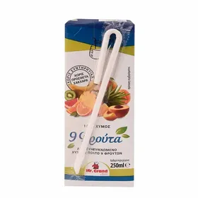 MrGrand Χυμός 9 Φρούτα 250ml.