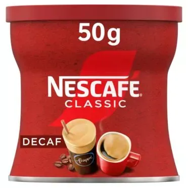 NESCAFÉ® CLASSIC DECAF ΣΤΙΓΜΙΑΙΟΣ ΚΑΦΕΣ ΧΩΡΙΣ ΚΑΦΕΙΝΗ 50g