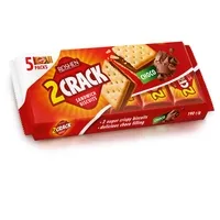 ROSHEN 2 Crack Μπισκότα Σάντουιτς Σοκολάτας 190γρ
