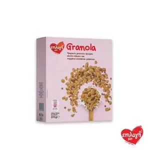 ΕΠΙΛΟΓΗ ΜΟΥ Δημητριακά GRANOLA 375γρ.
