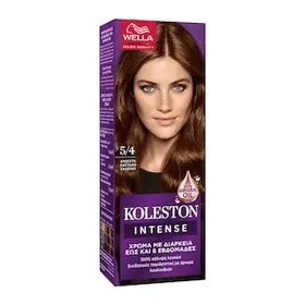 KOLESTON Βαφή Μαλλιών 5/4 Ανοιχτό Καστανό Χάλκινο Mini Kit 1 Τεμάχιο