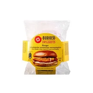 BURGER DELIGHTS Μπιφτέκι Κοτόπουλο Πανέ 260gr