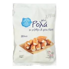 MINI ΡΟΛΙΝΙΑ με μυζήθρα & φέτα κατεψυγμένα 1kg