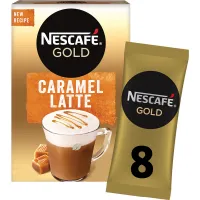 NESCAFE Στιγμιαίος Καφές Caramel Latte Gold 8 X 17gr