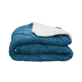 Κουβερτοπάπλωμα flannel sherpa 160x220 cm