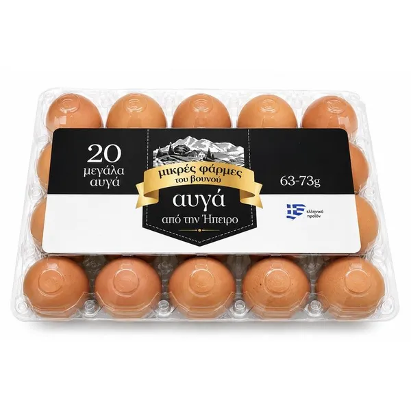 ΜΙΚΡΕΣ ΦΑΡΜΕΣ ΤΟΥ ΒΟΥΝΟΥ Αυγά Ηπείρου 6x73g