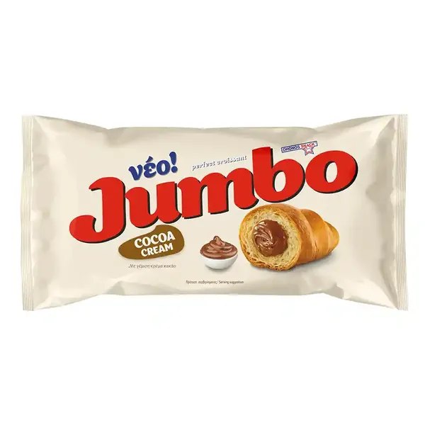Jumbo Κρουασάν Με Κρέμα Κακάο 70γρ.