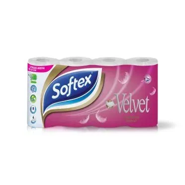 SOFTEX ΥΓΕΙΑΣ VELVET 8ΑΡΙ 155Φ 824ΓΡ