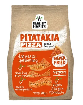 Σνακ με Γεύση Πίτσα Pitatakia Healthy Habits (70g)