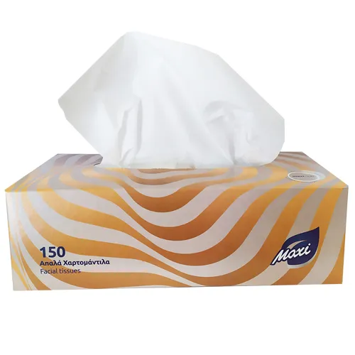 MAXI soft χαρτομάντηλα 150τεμ 189γρ