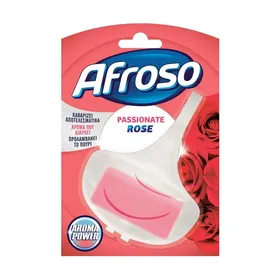 AFROSO Στερεό Block Τουαλέτας Passionate Rose 40g
