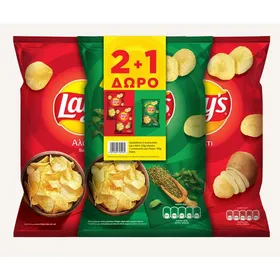 chips αλάτι ή ρίγανη
