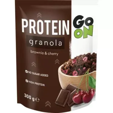 GO ON PROT.GRANOLA BROWNIE&CHERR.8X300Γ