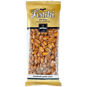 Attika Παστέλι Με Φιστίκι Καραμελέ 90gr
