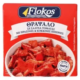 FLOKOS ΘΡΑΨΑΛΟ ΤΟΜΑΤΕΣ & ΠΙΠΕΡΙΕΣ 160ΓΡ