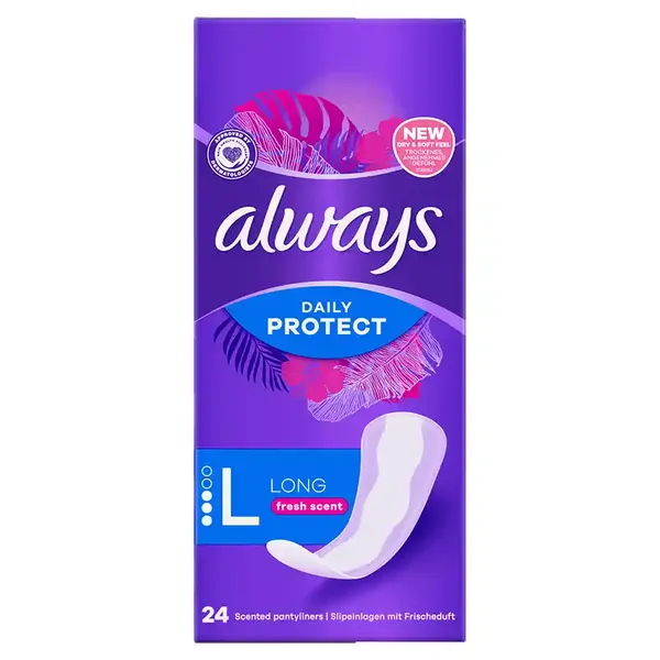 Always Dailies Extra Protect Large Fresh Σερβιετάκια 24τεμ